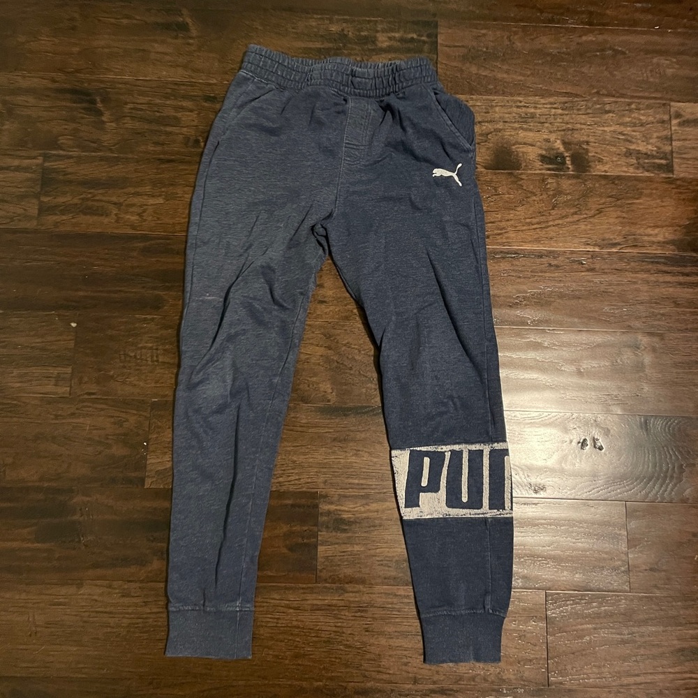 Navy Puma Joggers